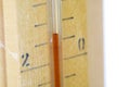 Thermometr close up Royalty Free Stock Photo