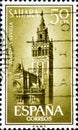 Image of the tower of the Cathedral of Seville, belongs to the series