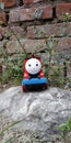 Image of Toy train happy face