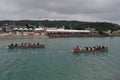 Okinawan Dragon Boat Race Royalty Free Stock Photo