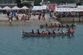 Okinawan Dragon Boat Race Royalty Free Stock Photo