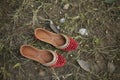 An Punjabi Traditional shoes jutti for women