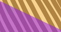 Image of translucent purple triangle over diagonal brown striped background