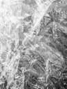 Transparent Plastic Wrap Close -up Royalty Free Stock Photo