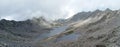 Image of two lakes of mountains in india