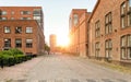 Image of typical street view in Tampere, Finland