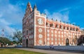 Image of Uayma church, unique colonial architecture in Yucatan, Mexico