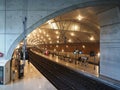 Image of the underground railway station of Monaco.