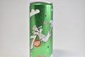 Image of 7UP softdrink with some water drops - Product Photography.