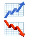 The image of an Upward graph, a Downward graph