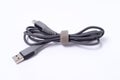 image of usb data cable on white background Royalty Free Stock Photo