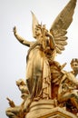 Religious figures representing golden angels