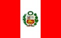 Flag of Peru vector image