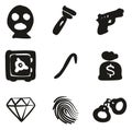 Thief Icons Freehand Fill