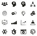 Work Productivity Icons Freehand Fill