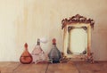 Image of victorian vintage antique classical frame Royalty Free Stock Photo