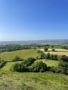 View from Glastonbury Tor Royalty Free Stock Photo