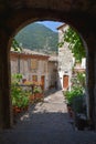 Image of Villalago, a small Italian village.