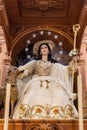 Image of Virgin Divina Pastora de Triana, Divine Shepherdess of Triana inside of The Royal Parish of Santa Ana