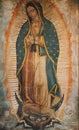 Image of the virgen de guadalupe in Basilica of Guadalupe, mexico V