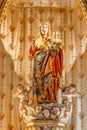 Image of the Virgin Mary with the Child Jesus Christ Royalty Free Stock Photo