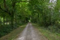 Voie Verte, greenway track, Brittany, France Royalty Free Stock Photo