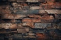 an image of a wall made of old bricks Royalty Free Stock Photo