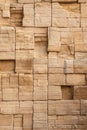an image of a wall made out of stone Royalty Free Stock Photo