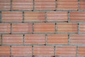 Wall of red sand-lime brick background texture Royalty Free Stock Photo