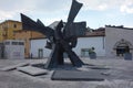 Monument in the memory of shoah victims in Verona, Italy