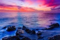 Casperson Beach Venice Florida Sunset Royalty Free Stock Photo