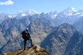 Hathi Ghoda mountains in Uttarakhand, India