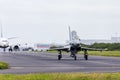 RAF Typhoon at Liverpool airport