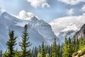 Walking at Lake Louise