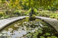 Water fountain in Central park Royalty Free Stock Photo