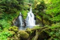 waterfall at Triberg in the black forest area Germany Royalty Free Stock Photo