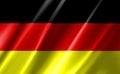 Image of a waving German flag.