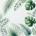soft tropical feel, a delicate background Royalty Free Stock Photo