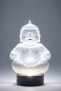White Buddha sculpture Royalty Free Stock Photo