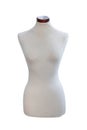 White female mannequin isolated on white background Royalty Free Stock Photo