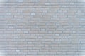 White grunge brick wall, abstract background texture with old dirty and vintage style pattern Royalty Free Stock Photo