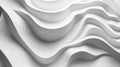 The image is a white wavy surface with soft shadows. It looks like a 3D rendering of a parametric surface