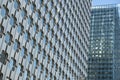 Image of the windows office building in La Defense area Royalty Free Stock Photo