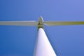 An image of windturbine generator in the blue sky background Royalty Free Stock Photo