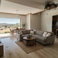 Wine Country ADU Living Room and Kitchen with a View