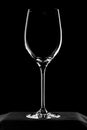 wineglass detail black and white
