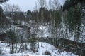 image of winter karelian nature