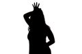 Image of woman's silhouette showing princess