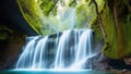 An Image Of A Wonderfully Enchanting And Colorful Waterfall AI Generative