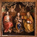 Image - woodcarving, display religious theme